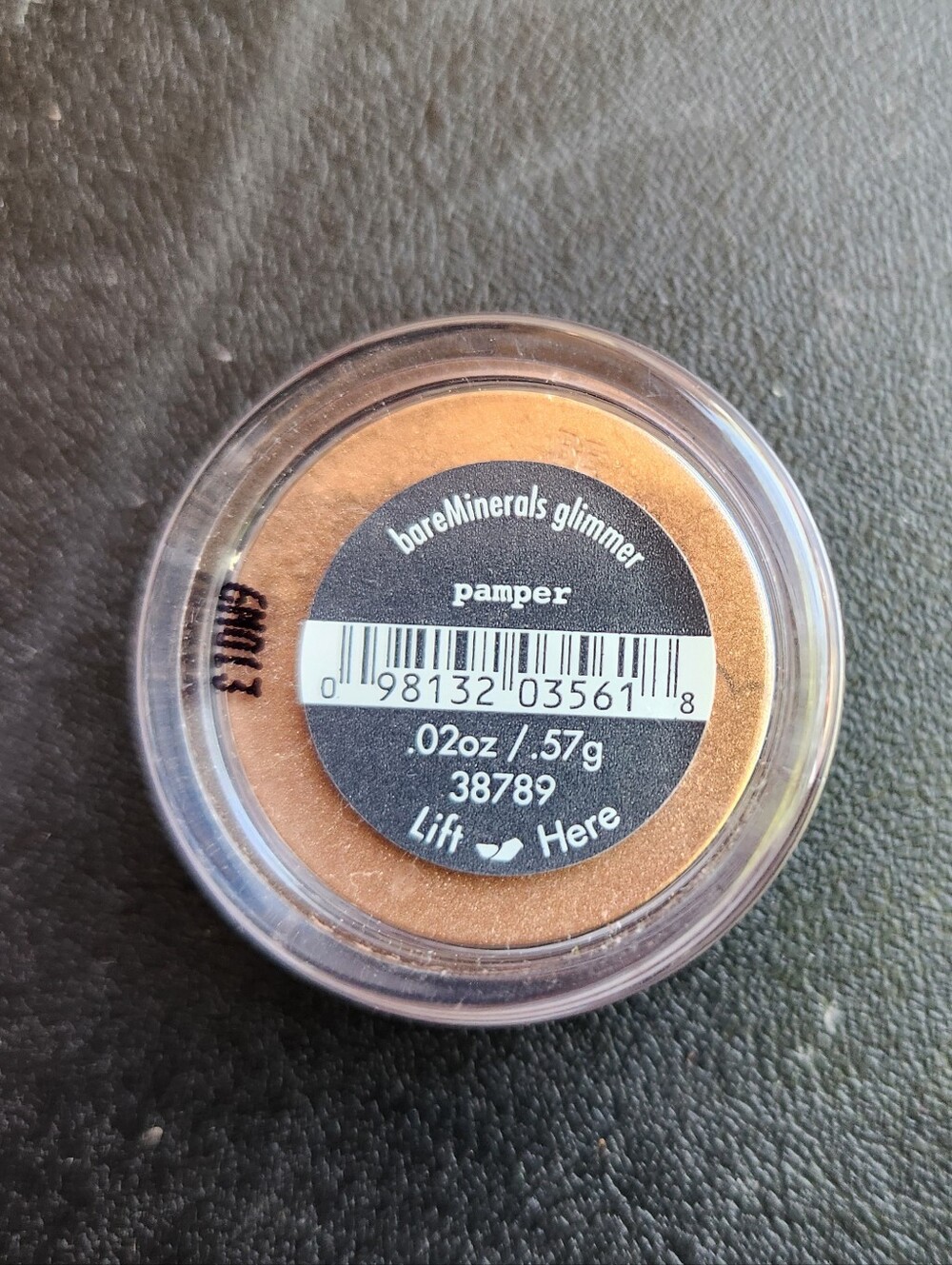 bareMinerals Glimmer Loose Eyeshadow — Pamper